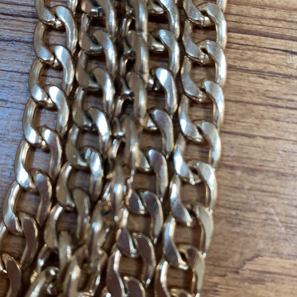 Panacea Gold Bib Necklace. NWT - Picture 6 of 10